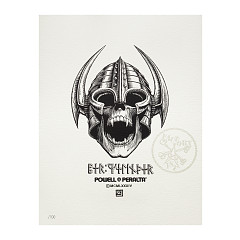 Powell Peralta Welinder Nordic Skull Art Giclee Print 8 x 10