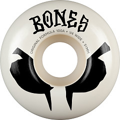 BONES WHEELS OG Formula Skateboard Wheels ORIGINAL FORMULA 51 V4 WIDES 100A