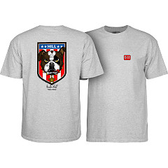 Powell Peralta Hill Bulldog T-Shirt Athletic Heather