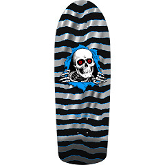 Powell Peralta OG Ripper BLEM Reissue Skateboard Deck Silver Foil - 10.0 x 30.0