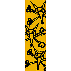 BONES WHEELS Vato Rat Grip Tape Sheet 9 x 33 Gold