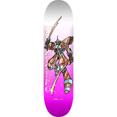 Powell Peralta Steve Caballero Gundam Skateboard Deck Light Blue / Red Foil - Shape 244 - K26 8.5 X 32.08
