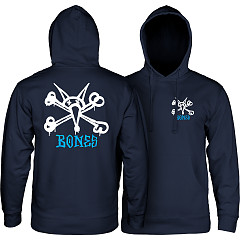 Powell Peralta Rat Bones Hooded Sweatshirt Navy