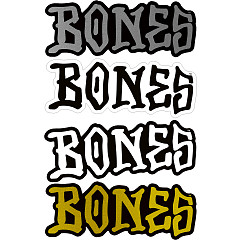 BONES WHEELS 5" Assorted Stickers 20 Pk.