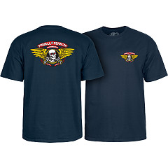 Powell Peralta Winged Ripper T-shirt - Navy