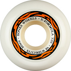 BONES WHEELS X-Formula Skateboard Wheels XF 56 V6 WIDECUTS X95 4PK