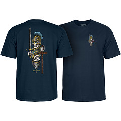 Powell Peralta Dan Corrigan Chess Skulls T-Shirt Black - Skate One