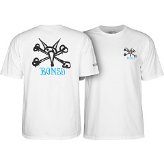 Powell Peralta Rat Bones T-shirt - White