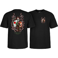 Powell Peralta Sakura Yosozumi Samurai T-Shirt Black
