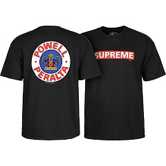 90’s Powell Peralta Steve Steadham Tシャツ Powell Peralta Steve Saiz Totem S/S T-Shirt - Black - Supereight