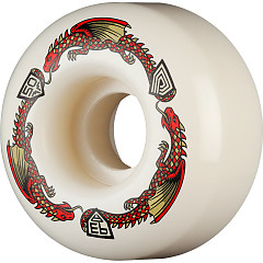 Powell Peralta Dragons 93A - V1 Symmetrical Shape - Narrow Ride Patch - 50mm x 30mm 93A V1 Skateboard Wheels 4pk