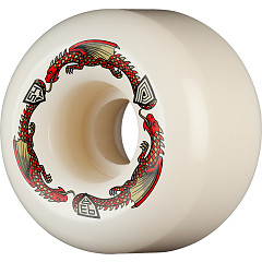 Powell Peralta Dragons 93A - A2 Symmetrical Shape - Wide Ride Patch - 54mm x 39mm 93A A2 Skateboard Wheels 4pk