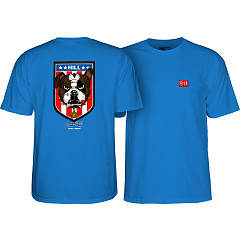 Powell Peralta Hill Bulldog T-Shirt Royal Blue