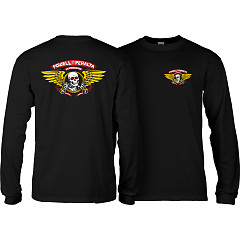 Powell Peralta Winged Ripper L/S T-shirt - Black