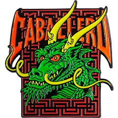 Powell Peralta Cab Street Dragon Green Lapel Pin