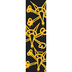 BONES WHEELS Vato Rat Grip Tape Sheet 9 x 33 Blk