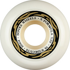 BONES WHEELS X-Formula Skateboard Wheels XF 55 V6 WIDECUTS X99 4PK