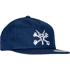 Powell Peralta Vato Rat Snap Back Cap - Navy