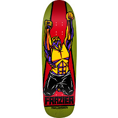Powell Peralta Mike Frazier Yellow Man 2 Reissue Skateboard Deck Green - 9.5 x 32