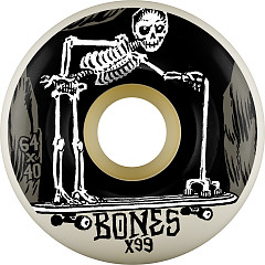 BONES WHEELS X-Formula Skateboard Wheels Better Sk8 64 X 40 99A 4PK