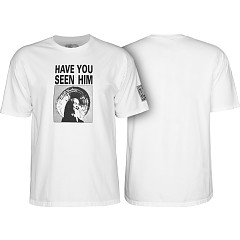 Powell Peralta Animal Chin T-shirt - White