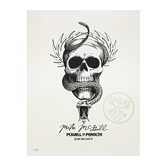 Powell Peralta McGill Skull & Snake Art Giclee Print 8 x 10