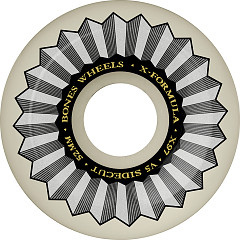 BONES WHEELS X-Formula Skateboard Wheels XF SIDECUT 52 V5 X-FORMULA 97 4PK