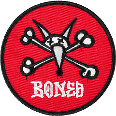 Powell Peralta Vato Rat Patch 3.5"  Red Single