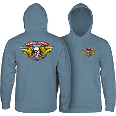 Powell Peralta Winged Ripper Jacket Postal Blue - Skate One