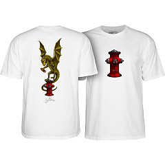 Powell Peralta Andy Anderson Vajra T-Shirt White