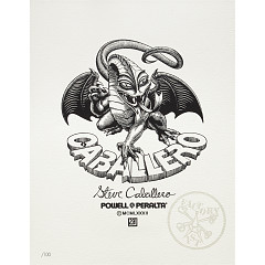 Powell Peralta Caballero Dragon Art Giclee Print 11 x 14