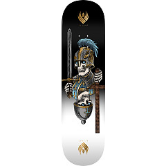 Powell Peralta Pro Dan Corrigan Chess Skulls FLIGHT® BLEM Skateboard Deck Gold Foil - Shape 315 - 8.42 x 31.88