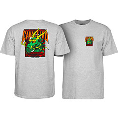 Powell Peralta Steve Caballero Street Dragon T-shirt - Athletic Heather Gray