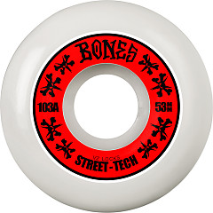 BONES WHEELS STF Annuals Skateboard Wheels STREET TECH FORMULA 53 V2 LOCKS 103A 4PK