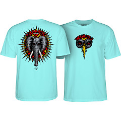 Powell Peralta Mike Vallely Elephant T-shirt Celadon
