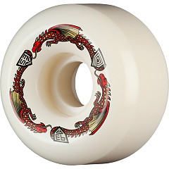 Powell Peralta Dragons 93A - V6 Symmetrical Shape - Medium Ride Patch - 53mm x 33mm 93A V6 Skateboard Wheels 4pk