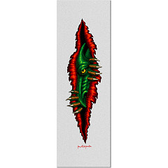 Powell Peralta Dragon Peeker CLEAR Grip Tape Sheet -10.5 x 33