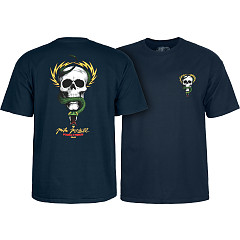 Powell Peralta Mike McGill Skull & Snake  T-shirt - Navy