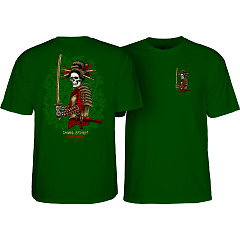 Powell Peralta Sakura Yosozumi Onna-Bugeisha T-Shirt Forest Green
