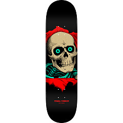 Powell Peralta Ripper Skateboard Deck Red/Metallic Gold - Shape 242 - 8 x 31.45