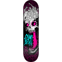 Powell Peralta Pro Isamu Yamamoto Skull Freestyle 7-Ply Maple Skateboard Deck - 7.25 x 28.99