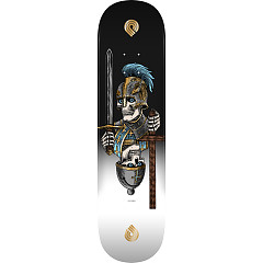 Powell Peralta Dan Corrigan Chess Skulls Gold Foil Mini Maple Skateboard Deck Shape 327 - 7.7 x 30