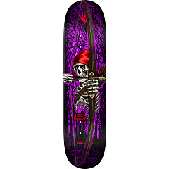 Powell Peralta Pro Zach Doelling Archer FLIGHT® Skateboard Deck Purple - Shape 318 - 8.0 x 31.61