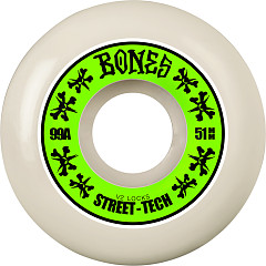 BONES WHEELS STF Skateboard Wheels STREET TECH FORMULA 51 V2 LOCKS 99A 4PK