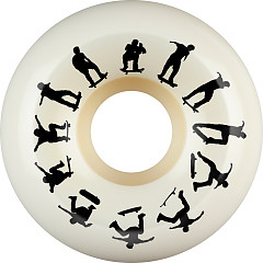 BONES WHEELS X-Formula Skateboard Wheels P-Rod SW Heel 53mm V5 Sidecut X95 4pk