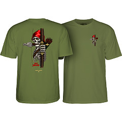 Powell Peralta Zach Doelling Archer T-Shirt Military Green