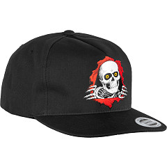 Powell Peralta Ripper Snapback Cap Black
