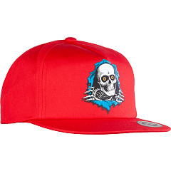 Powell Peralta Ripper Snapback Cap Red