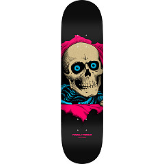 Powell Peralta Ripper Skateboard Deck Pink/ Metallic Gold - Shape 244W - 8.63 x 32.2
