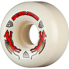 Powell Peralta Spencer Semien Pro Nano Rats 93A - AV5 Asymmetrical Shape - Medium Ride Patch - 52mm x 30mm 93A AV5 Skateboard Wheels 4pk